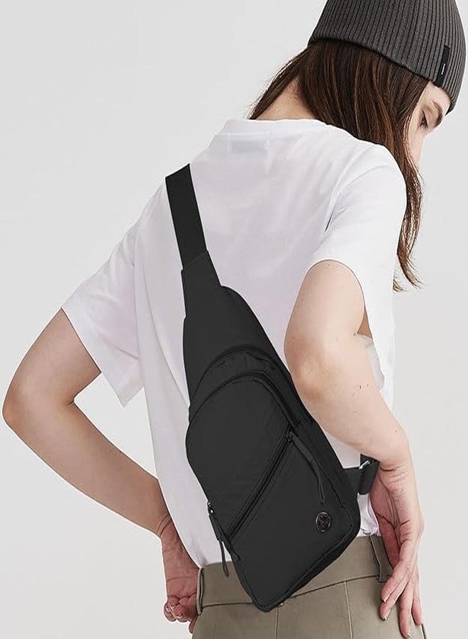 SOKT Travel Crossbody Chest Bags for Women Sling Bag for Stylish Shoulder Purse with Adjustable Strap Gift for Girls (BLACK) - Image 4